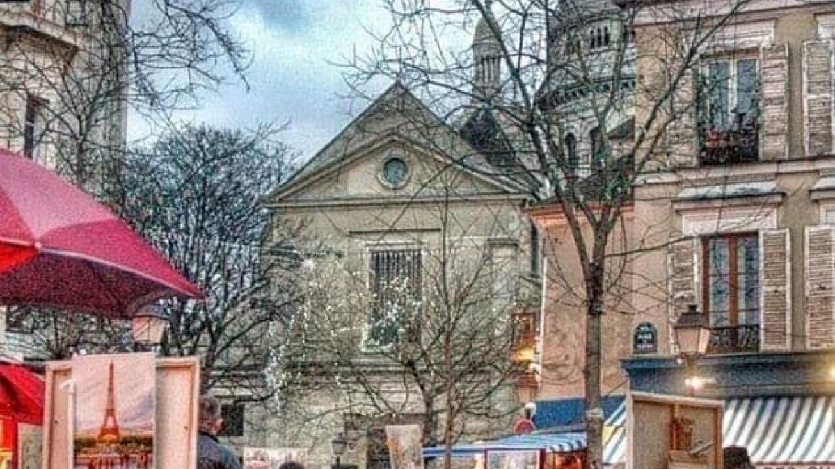 Place du tertre montmartre